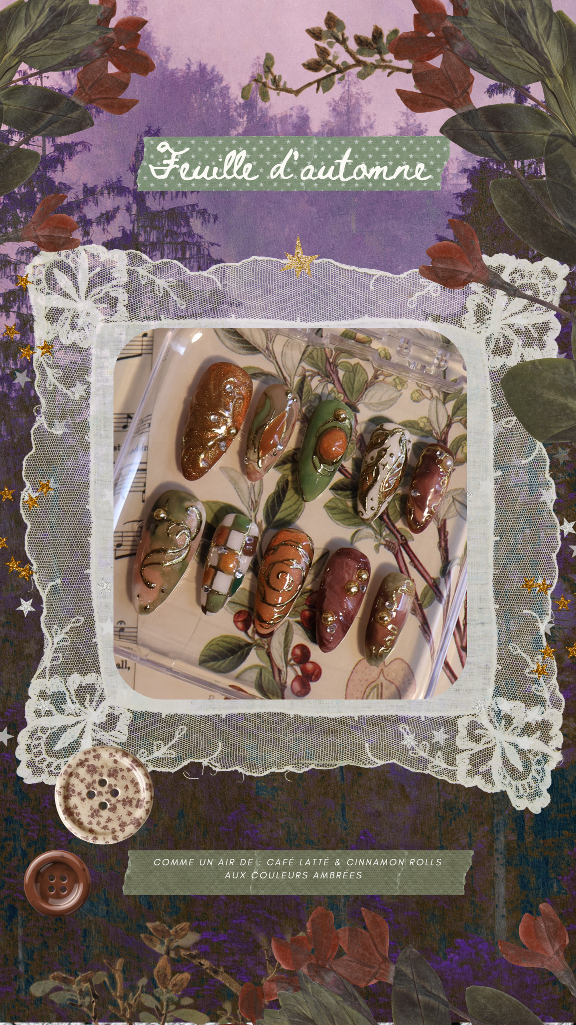 ✧Press-On Nails personnalisés✧